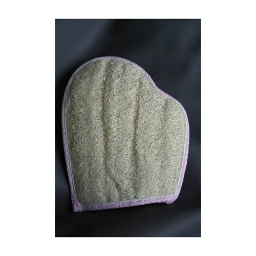 Egipska rękawica - naturalna gąbka z luffą i bawełną