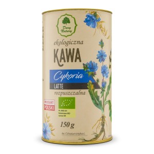 KAWA CYKORIA LATTE EKO - ROZPUSZCZALNA 150G (TUBA) - DARY NATURY