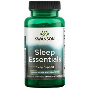 Swanson Sleep Essentials - (60 kap) - na bezsenność
