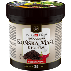 HERBAMEDICUS Końska maść z Torfem rozgrzewająca 225ml (Szwajcaria)