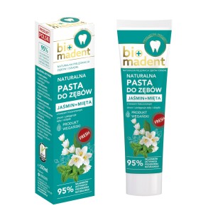 BIO MADENT naturalna pasta do zębów JAŚMIN+MIETA – 100 ml