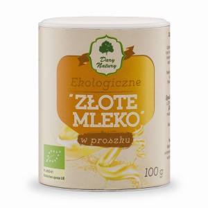 "Złote Mleko" w proszku BIO 100g DARY NATURY
