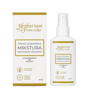 HERBARIUM ŚW. FRANCISZKA Mikstura na porost włosów 45ml MELALEUCA
