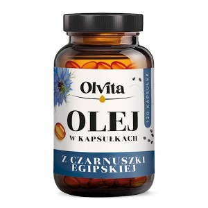  Olej z czarnuszki Ol'Vita w kapsułkach - op.120 szt.