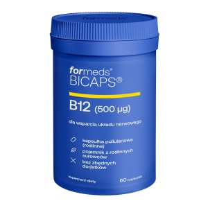 BICAPS B12 500mcg, 60 kaps. FORMEDS
