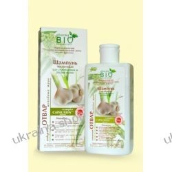 SZAMPON CZOSNKOWY NA WZMOCNIENIE WŁOSÓW 100% napar z ziół leczniczych 200ml